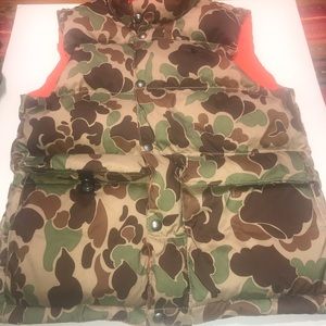 Boys Polo reversible puffer vest.